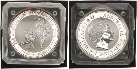 Australien Kookaburra Unzen Silber Dollar Australian