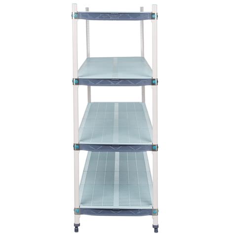 Metro X566GX3 MetroMax i 4-Shelf Polymer Shelving Unit - 24" x 60" x 63"