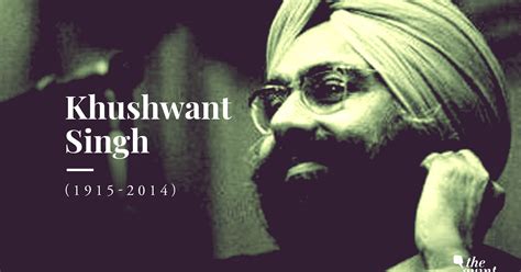 Khushwant Singh Death Anniversary Special: Inform, Provoke and Amuse ...