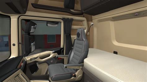 SCANIA S R 2016 LUX BEIGE INTERIOR 1 43 ETS 2 Mods Ets2 Map Euro