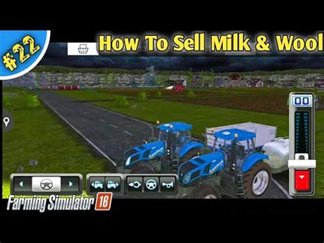 How To Sell Milk And Wool In Fs Farming Simulator Timelapse