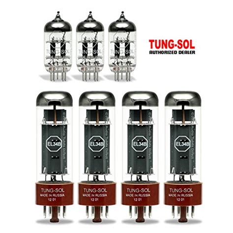 Buy Tung Sol Tube Upgrade Kit For Marshall Jcm 900 2100 2101 Amps El34b12ax7 Online At