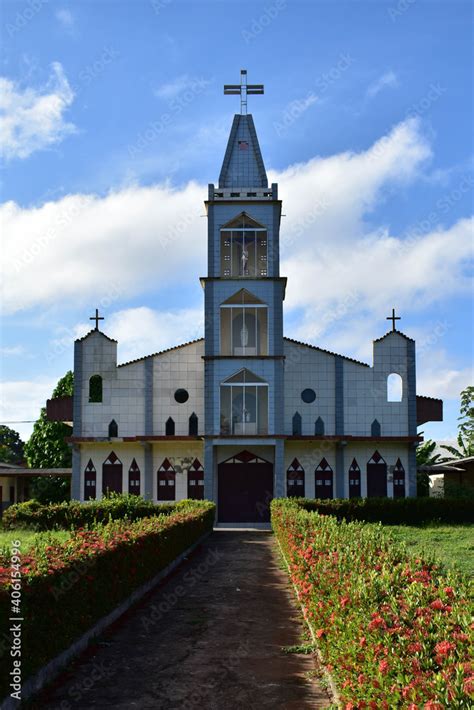 Igreja de Santa Ana na Ilha de Santana Santana Amapá Amazônia Brasil