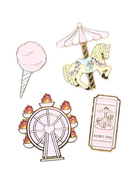 Melanie Martinez Carousel Cry Baby Enamel Pin Set Melanie Martinez