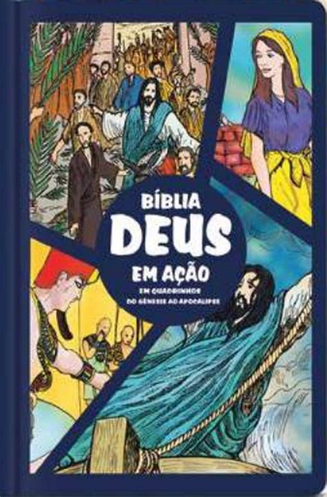 B Blia Deus Em A O Em Quadrinhos Capa Jesus Acalma A Tempestade