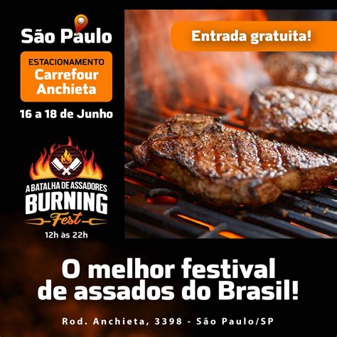 Burning Fest S O Paulo A Batalha De Assadores Em S O Paulo Sympla