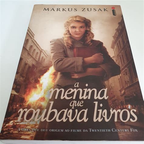 Livro A Menina Que Roubava Livros Markus Zusak L Shopee Brasil