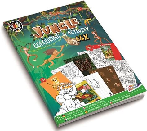 Grafix Kleur En Activiteitenboek Jungle A Pagina S