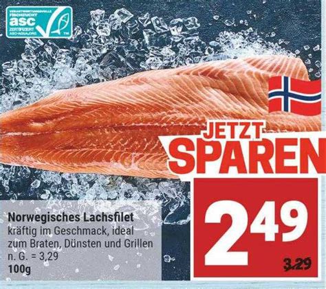 Norwegisches Lachsfilet Angebot Bei Marktkauf Prospekte De