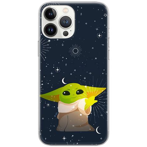 Etui dedykowane do IPHONE 12 PRO MAX wzór Baby Yoda 024 oryginalne i