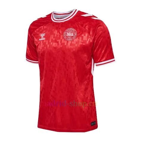 Camiseta Dinamarca Primera Equipación 2024 Euro Barata Madrid Shop cn