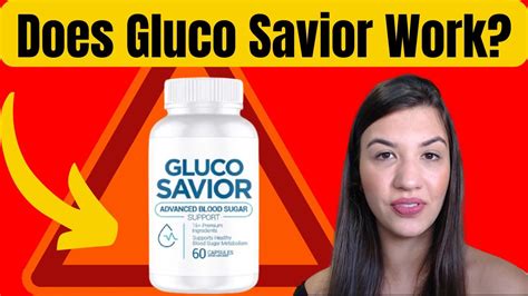 Gluco Savior Review Does Gluco Savior Work Gluco Savior Side