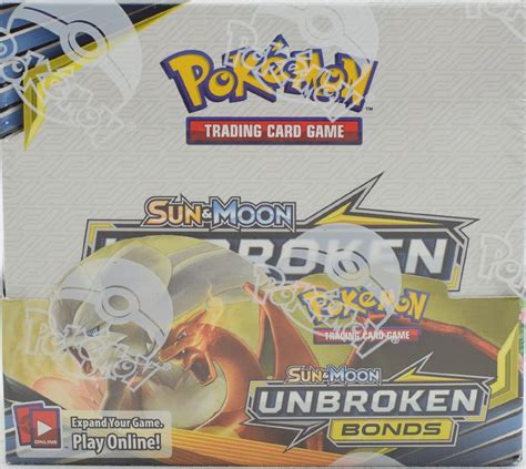 Pokemon Sun Moon Unbroken Bonds Booster Box Da Card World