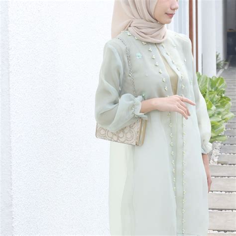 Jual Outer Organza Premium Baju Blouse Kondangan Pesta Outer Saja