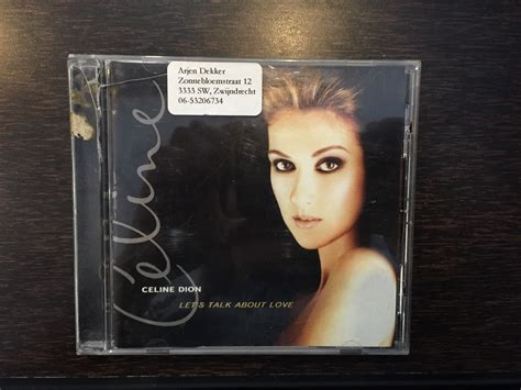 CD CELINE Dion Lets Talk About Love