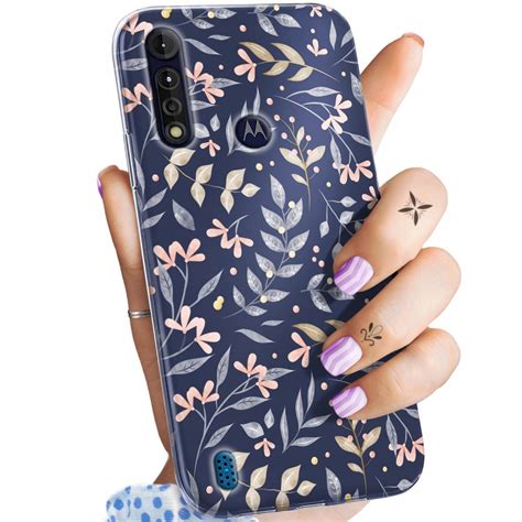 Etui Do Motorola Moto G8 Power Lite Wzory Floral Botanika Bukiety