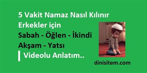 Vakit Namaz Nas L K L N R Erkekler I In Dinisitem Ed T R N