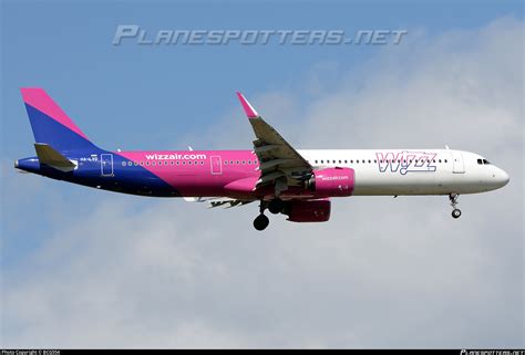 HA LVD Wizz Air Airbus A321 271NX Photo By BCG554 ID 1084409