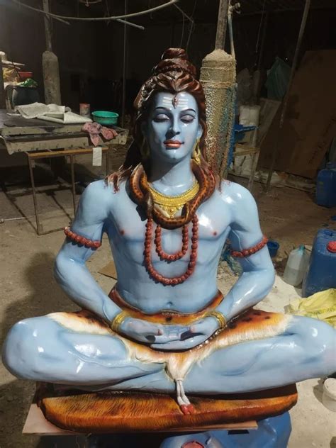 Fiber Lord Shiva Statue Size Dimension X Feet At Rs In Kolhapur