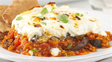 Vegetable Moussaka Recipe 595 Calories Veggie Recipes