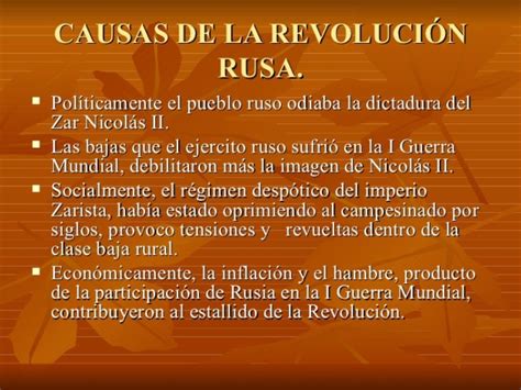 Cuadros Sin Pticos Y Comparativos Sobre La Revoluci N Rusa Cuadro