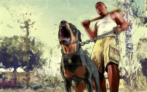 Gta V : Franklin and Chop by P-mTz-P on DeviantArt