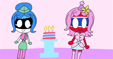 Countryhumans Birthday Cake To Thailand Muffin Sweetsのイラスト Pixiv