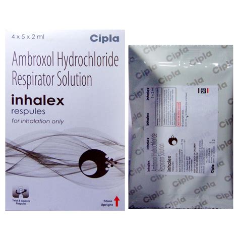 Inhalex Respules X Ml Price Uses Side Effects Composition Apollo