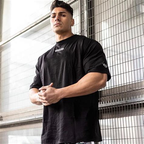 Vulkanisch Neuheit Aussicht Oversized T Shirt Herren Gym Ruhe Fitness