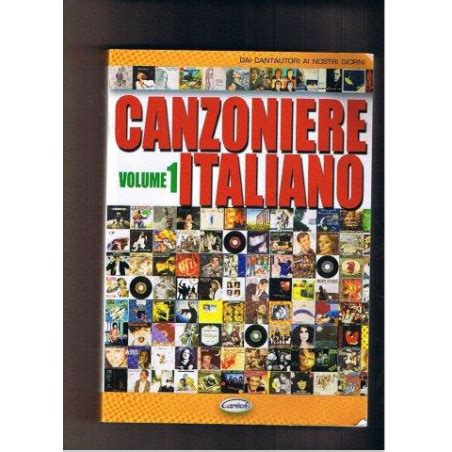 CANZONIERE ITALIANO VOLUME 1