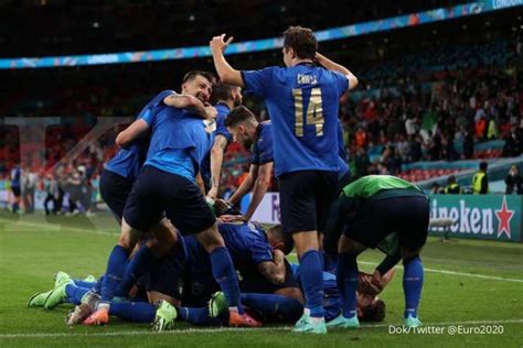 Hasil Euro 2020 Italia Vs Austria Gli Azzurri Tekuk Unsere Burschen 2 1