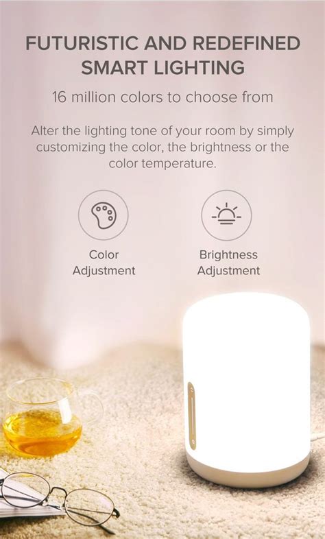 Led Multicolor Mi Smart Bedside Lamp 2 For Home Plastic At ₹ 2600