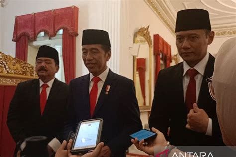 Jokowi Targetkan Tiga Hal Untuk Ahy Setelah Dilantik Menteri Atr