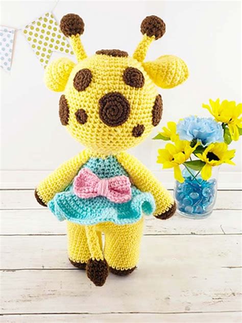 PATRON GRATIS Melia La Jirafa Amigurumi Crochetisimo