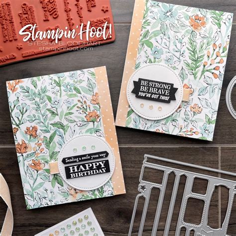 Many Messages Bundle From Stampin Up Sneak Peek Hand Penned Suite