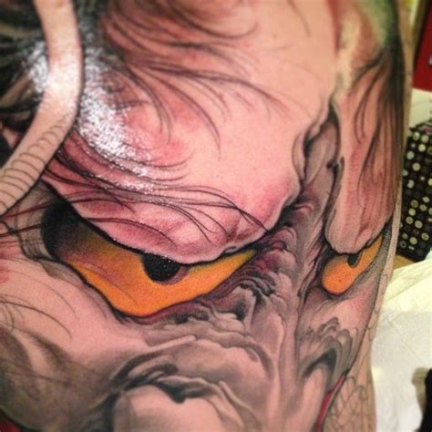 Jeff Gogue On Instagram Full Back Hannya On Jaredpreslar In Progress