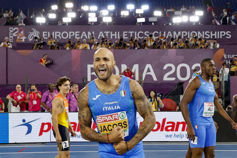 Tripletta D Oro Agli Europei Di Atletica Leggera Con Jacobs Fabbri E