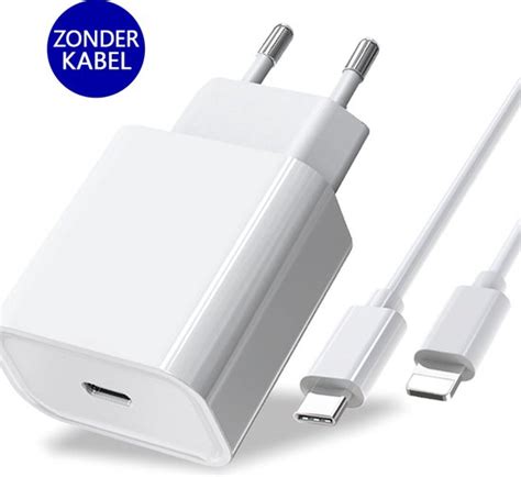 Snellader IPhone Snellader Oplaadblok 20W 20W USB C Oplader