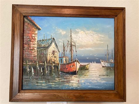 Oil Painting Signed Florence Size X I Would Like To Know