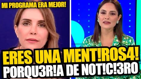 Juliana Oxenford Tilda De Mentirosa A M Vila Huertas Y Desacredita Su