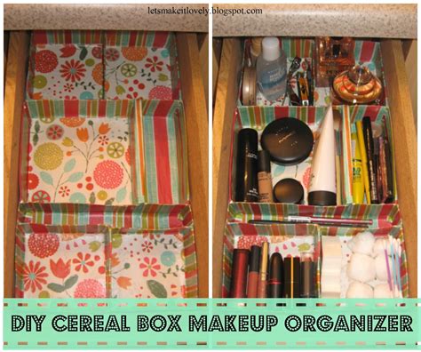 Let's make it lovely: DIY Customized Makeup Drawer Organizer