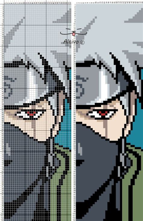 Anime Pixel Art Grid Minecraft Anime Pixel Art Grid Pixel Art Grid ...