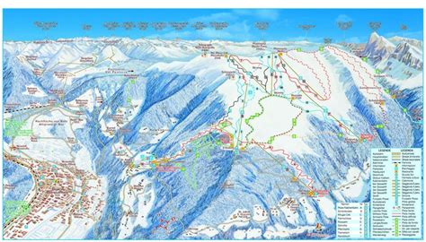 Brixen Meransen Vals Villnoess Ski Holidays Piste Map Ski Resort