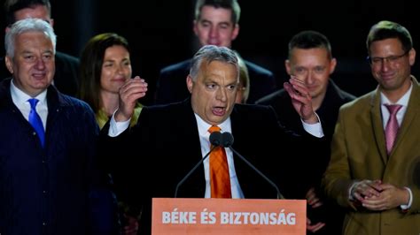 Opposition Concedes As Hungarys Orban Claims Landslide Victory