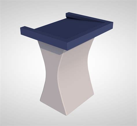 Podium 3D Model $29 - .unknown .obj .fbx .3ds .c4d - Free3D