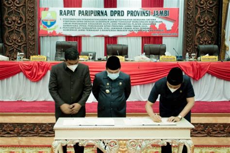 DPRD Gelar Paripurna Penandatangan Kesepakatan Terhadap KUPA PPAS