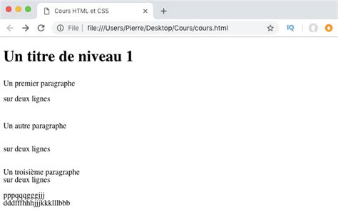 Gérer la taille des interlignes et des espaces dans les textes en CSS