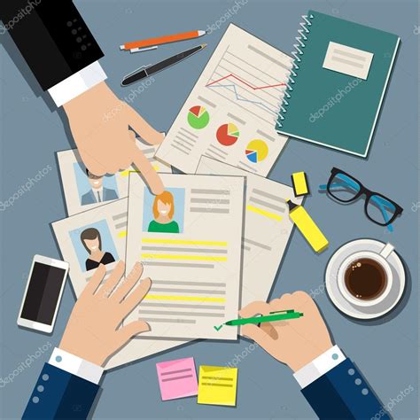 Concepto De Entrevista Laboral Vector De Stock Por VectorStory 74762171