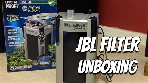 JBL CRISTALPROFI E902 GREENLINE UNBOXING EXTERNAL FILTER YouTube