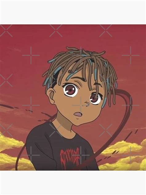 Juice Wrld Animated Face Sticker Legends Never Die Rip Juice Wrld